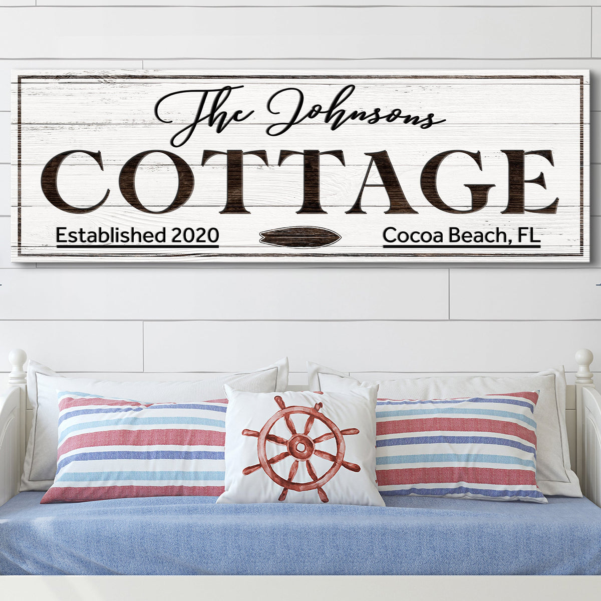 Cottage Beach House Sign, photo 2 of 8