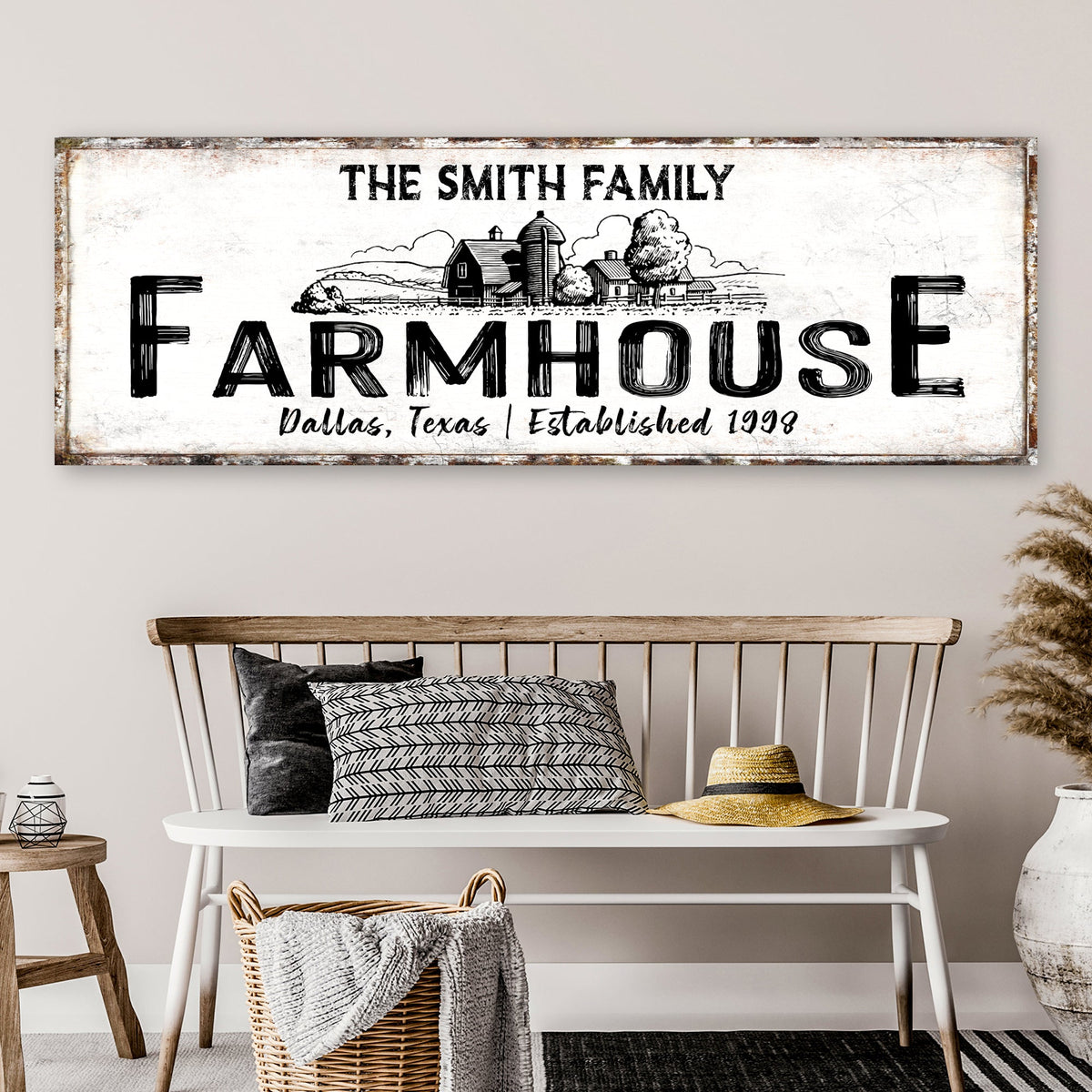 Rustic Farmhouse Sign XIII, photo 2 of 8