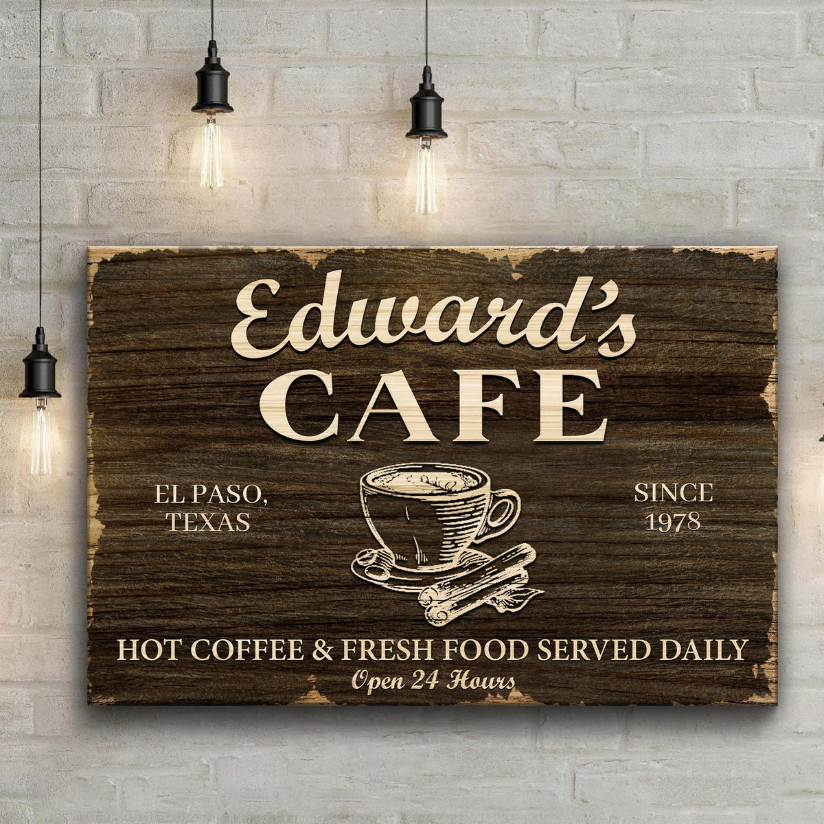 Cafe Sign III, photo 3 of 5