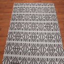 5' x 8' Handmade 100% Wool Flatweave Area rug Beige