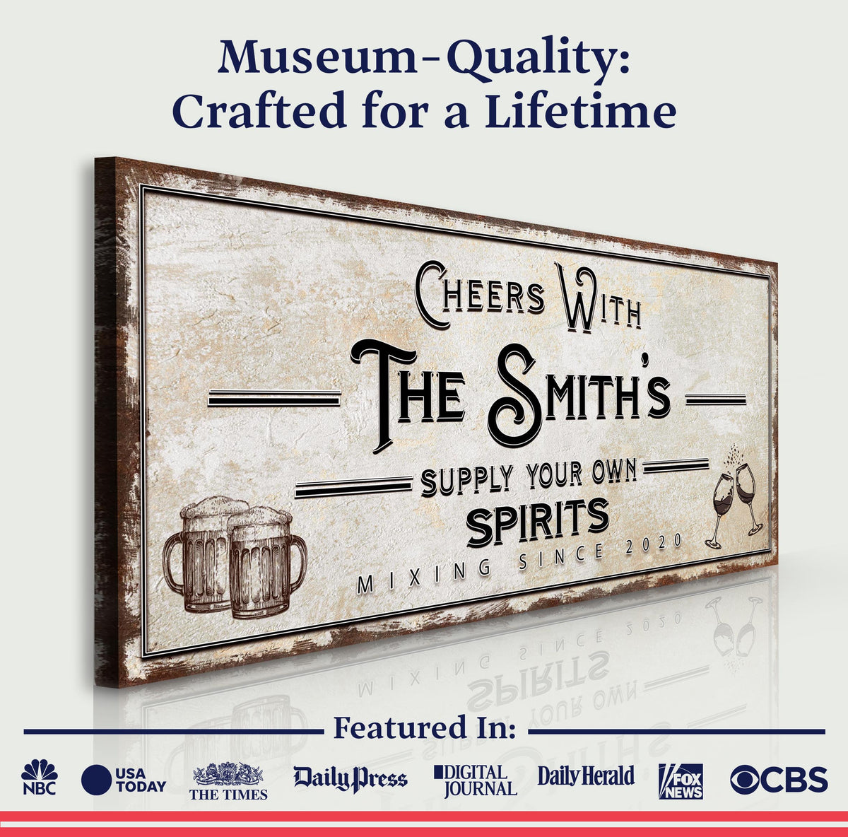 Supply Your Own Spirits Bar Sign, photo 4 of 8