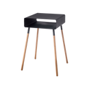 Storage Table - Tall (23" H)  - Steel + Wood