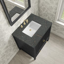 James Martin Myrrin 30" Single Bathroom Vanity, Carbon Oak