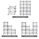 DIY 8 Cube Grid Wire Cube Shelves by LJGDeals