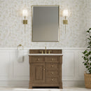 James Martin Brookfield 36" Single Bathroom Vanity, Pecan