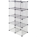 DIY 8 Cube Grid Wire Cube Shelves by LJGDeals