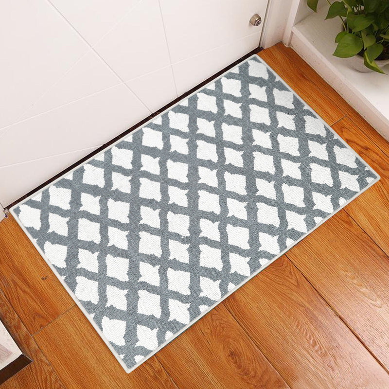 Sussexhome Floral Collection 2 x 3 Foot Heavy Duty Low Pile  Landing Rug Runner