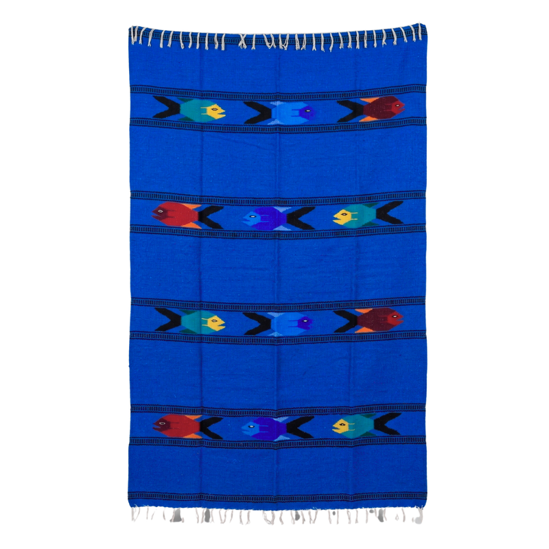 Electric Blue Fish Blanket, photo 3 of 4