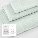 Cotton Diamond Waffle Weave Bath Towel Set - Grayson Collection by Great Bay Home