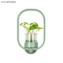 GobekUsa Macaron Metal LED Wall Sconce with Plant Pot for Bedroom - Grey/Yellow/Blue