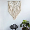 GobekUsa Macrame Woven Wall Hanging Boho Home Chic Bohemian Geometric Art Decor Beautiful Apartment Dorm Room Decoration Tapestry