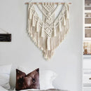 GobekUsa Macrame Woven Wall Hanging Boho Home Chic Bohemian Geometric Art Decor Beautiful Apartment Dorm Room Decoration Tapestry