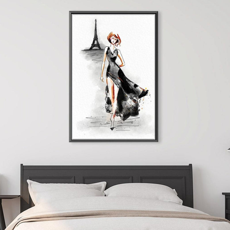 Madame Eiffel Canvas