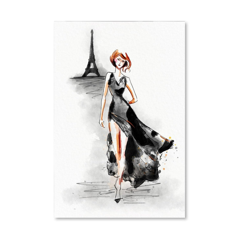 Madame Eiffel Canvas