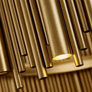 GobekUsa Maddison - Luxury Modern Round Gold Chandelier For Living Room