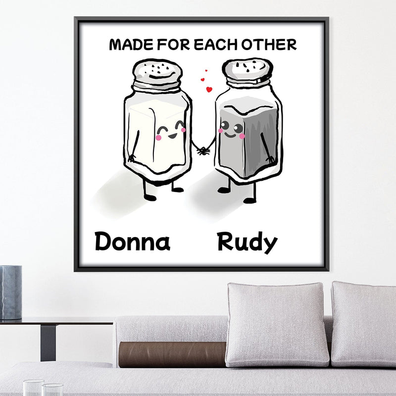 Made for Each Other Canvas