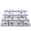 Made in the USA Fishing Rod Rack | 12 Pole Waterproof Wash-down | Dock, Garage, Boat, Storage