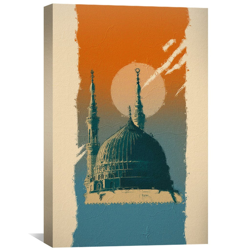 Madina Mosque 4E Canvas