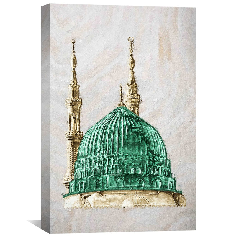 Madinah Mosque 70A Canvas