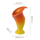 GobekUsa Calla Lily Gradient Ceramic Vase Handicrafts Home Decoration