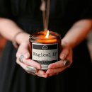 Magical Af 9oz Witch Candle Malicious Women Co