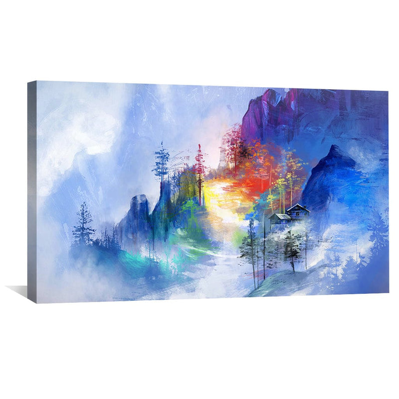 Magical Hills Canvas