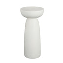 Magnesium Oxide Plant Stand - White