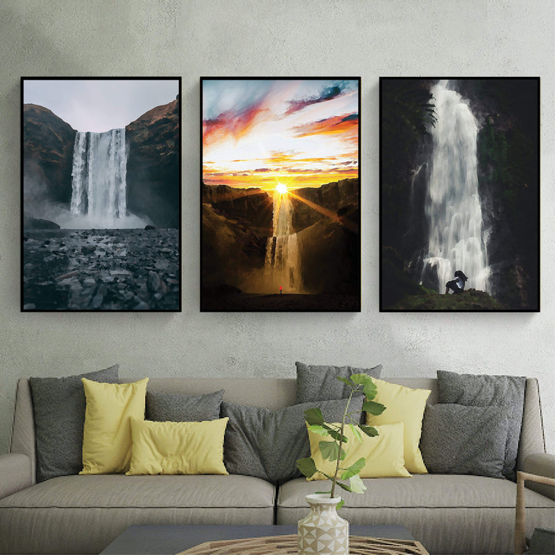 Magnificent Waterfalls Canvas