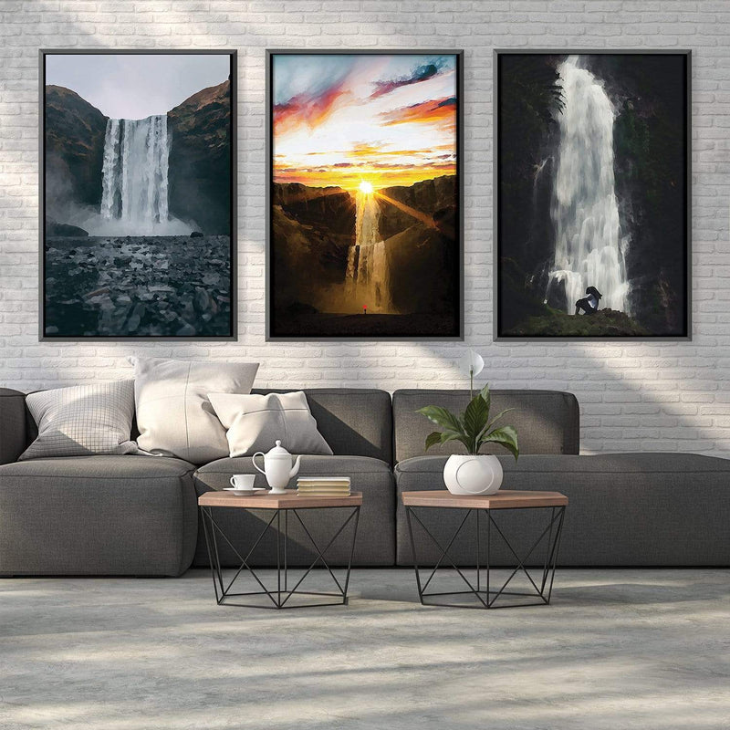 Magnificent Waterfalls Canvas