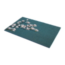 Magnolia Branch - Blue Coir Doormat