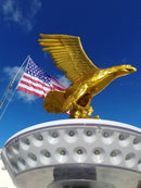 Quadruple-Row Solar Flagpole Top Light | 136-LED High-Output Flag Illumination by Flagman of America
