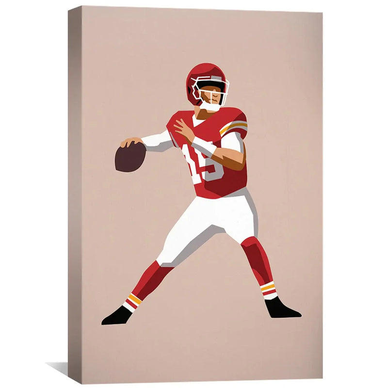 Mahomes Simple Canvas