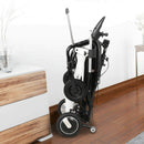 Maidesite 17.5" Wide Seat Lightweight Electric Folding Wheelchair, 500W (SAK33689)