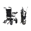 Maidesite 17.5" Wide Seat Lightweight Electric Folding Wheelchair, 500W (SAK33689)