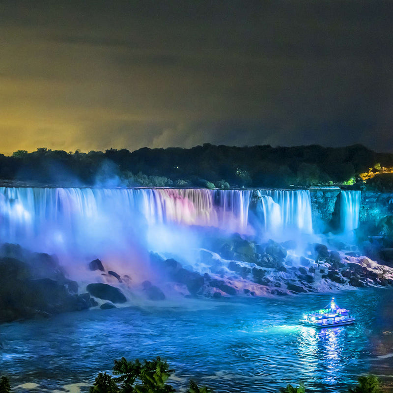 Colorful Niagara Falls Wall Art