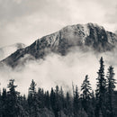 Banff Park Mountain Scene Wall Art