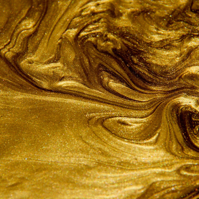 Gold Liquid Wall Art