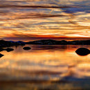 Lake Tahoe Granite Boulders Wall Art