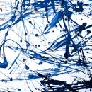 Abstract Navy Drip Wall Art