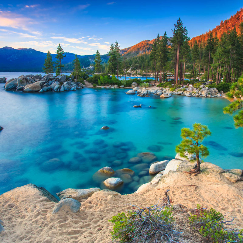 Lake Tahoe Sand Harbor Scene Wall Art