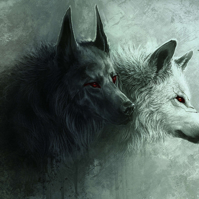 Sinister Wolves Wall Art