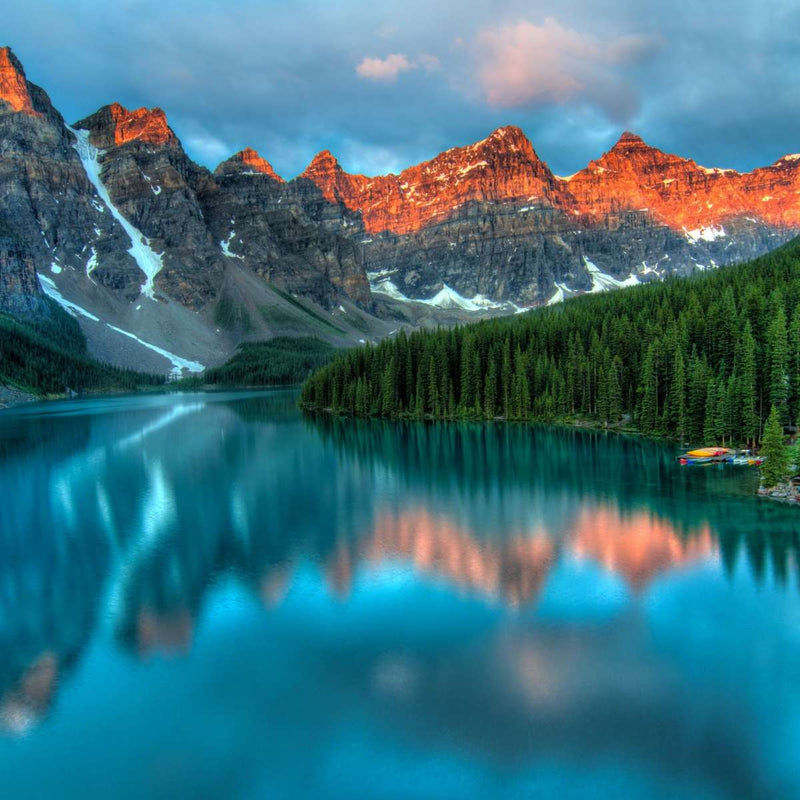 Tranquil Moraine Lake Wall Art