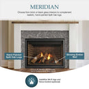 Majestic Meridian 42-Inch Platinum Natural Gas Fireplace [MER42PN] (SAK51823) by SAKSBY WHOLESALE