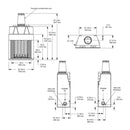 Majestic Ashland 42" Open Wood Burning Fireplace [ASH42] (SAK82429)