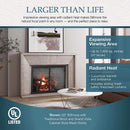 Majestic Biltmore 50-Inch Herringbone Pattern Open Wood-Burning Fireplace [SB100HB] (SAK62529)