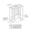 Majestic Biltmore Radiant 42" Open Wood Burning Fireplace [SB80] (SAK82415)