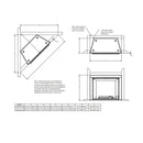 Majestic Courtyard 55K BTU 42" Traditional Outdoor Natural Gas Fireplace (No Refractory) [ODCOUG-42NR] (SAK45318)