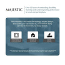 Majestic Courtyard 55K BTU 36" Traditional Outdoor Gas Fireplace (No Refractory) [ODCOUG-36NR] (SAK74218)