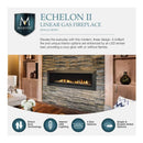 Majestic Echelon II 48" See-Through Direct Vent Fireplace [ECHEL48STIN-C] (SAK69284)