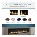 Majestic Echelon II 60" Linear Direct Vent Fireplace [ECHEL60IN-C] (SAK57214)